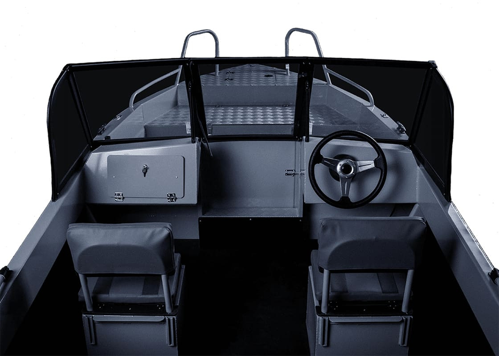 Катер-лодка алюминиевая ТАКТИКА 490 DC