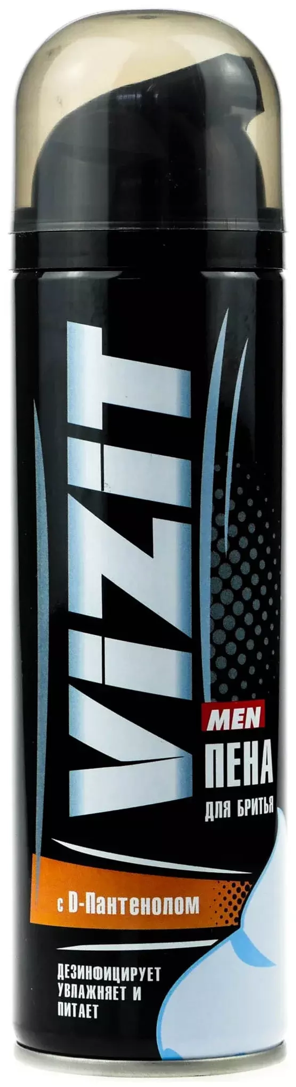 Пена для бритья с Д-пантенолом VIZIT, 275 г, 225 мл