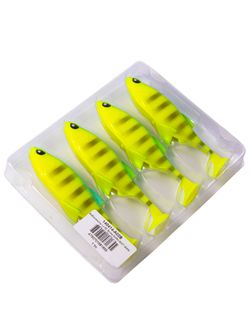 Виброхвосты LJ 3D Series ANIRA SOFT SWIM 5,0in (12,70)/A02 4шт.
