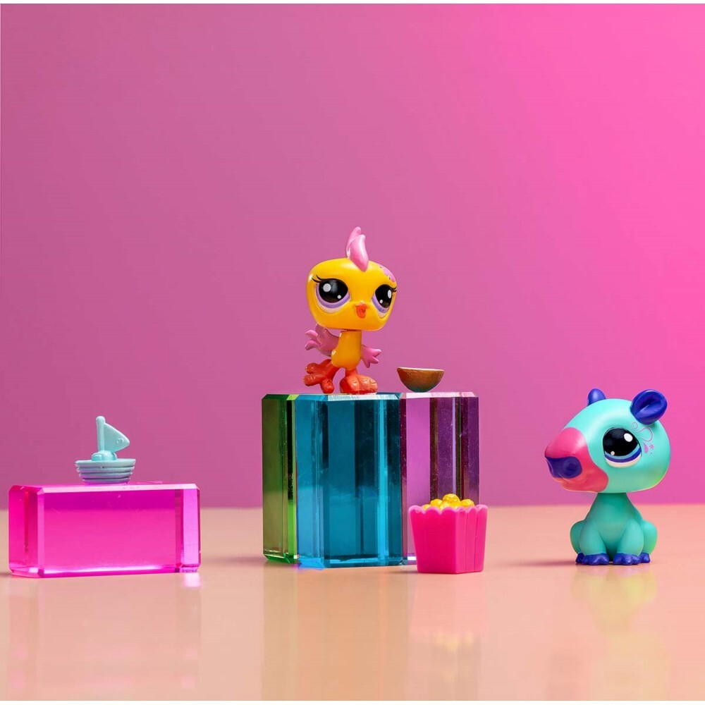 Littlest Pet Shop - Попугай и капибара 2-PAK Два животных+аксессуары LPS00620