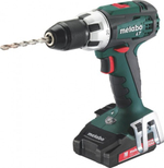 Аккумуляторная дрель-шуруповерт METABO BS 18 LT 2x2.0 Ач 602102530