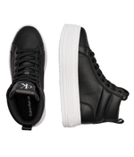 Кожаные кроссовки CALVIN KLEIN JEANS - черный(YW0YW01583)