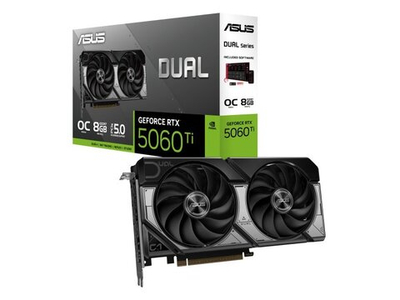 Видеокарта Asus Nvidia GeForce RTX 5060 Ti DUAL OC [90YV0MP2-M0NA00]