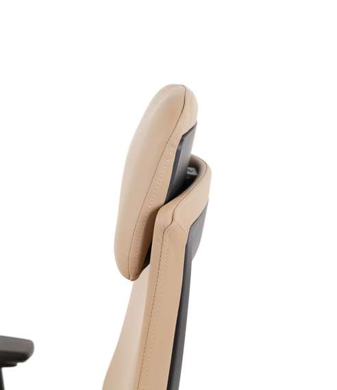 Офисное кресло Chairman 500LUX Россия экокожа бежевый
