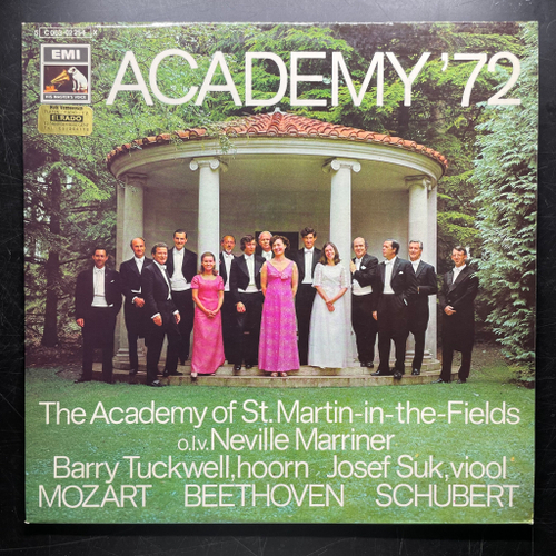 Моцарт, Бетховен, Шуберт ‎– Academy '72 (Голландия)