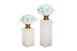 Декор Голубая хризантема Garda Decor 55RD3944S