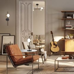 Настольная лампа декоративная Mantra Cuba 7164