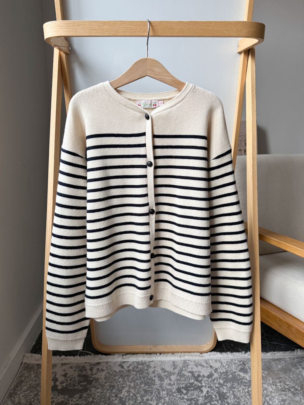 Кардиган из хлопка и шерсти Bonpoint, 152