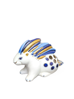 Фарфоровая статуэтка (карандашница) Дикобраз, ЛФЗ