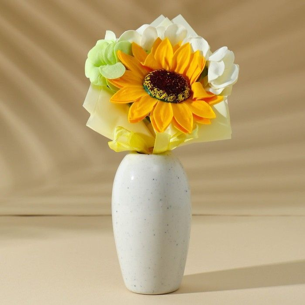 Букет из твердого лепесткового мыла «Ты лучше всех»