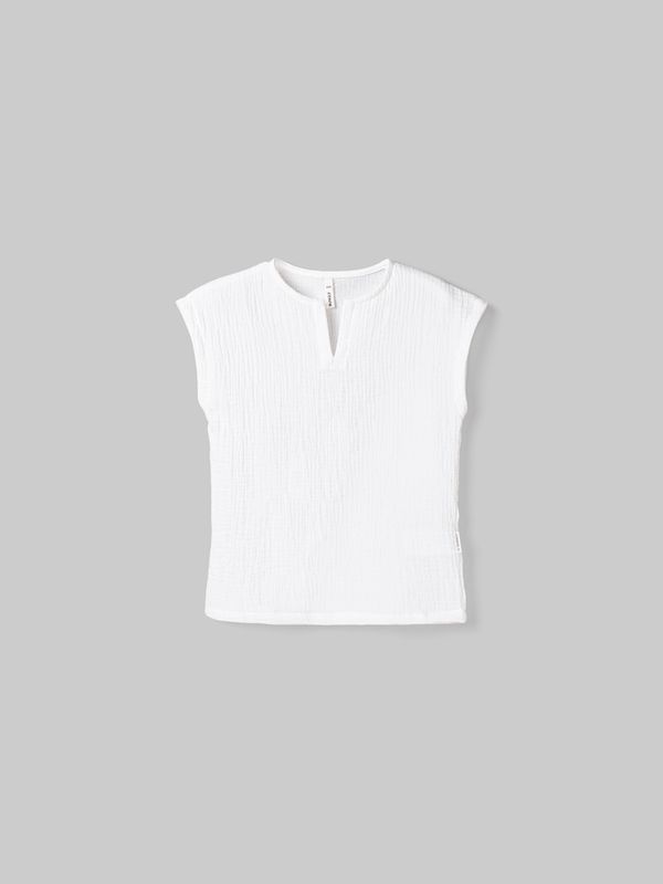 Рубашка муслиновая без рукавов 