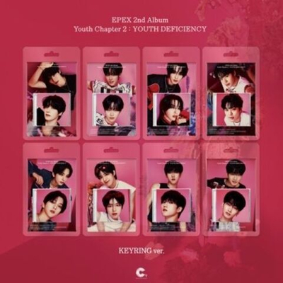 Альбом EPEX - SOHWA ( ) CHAPTER 2: THE DEFICIENCY OF YOUTH 2nd Album KEYRING 8 Version SET