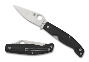 Складной нож Spyderco Pattadese C257GP c клинком из стали Böhler M390 Microclean®, рукоять G10