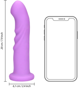 Ultra Soft Silicone Rotating G-Spot - Вибратор с функцией ротации