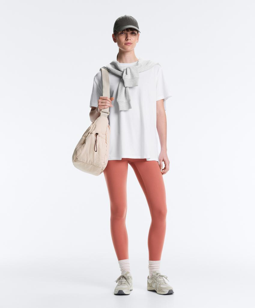 OYSHO Легинсы Comfortlux длиной до щиколотки с высокой посадкой, оранжево-розовый