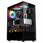 Компьютерный корпус ALSEYE Spider-B (5 fans ARGB) TG Black