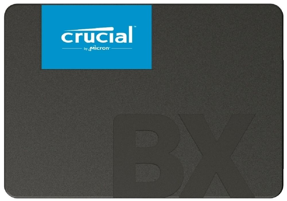 Диск SSD 2.5&quot; 1000Gb Crucial BX500 series (7mm) SATA3 (6Gb/s), Скорость записи/Скорость чтения 500/5