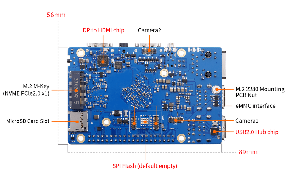 Orange Pi 5 Pro 4GB