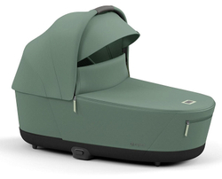 Коляска для новорожденных Cybex Priam IV Rosegold Leaf Green