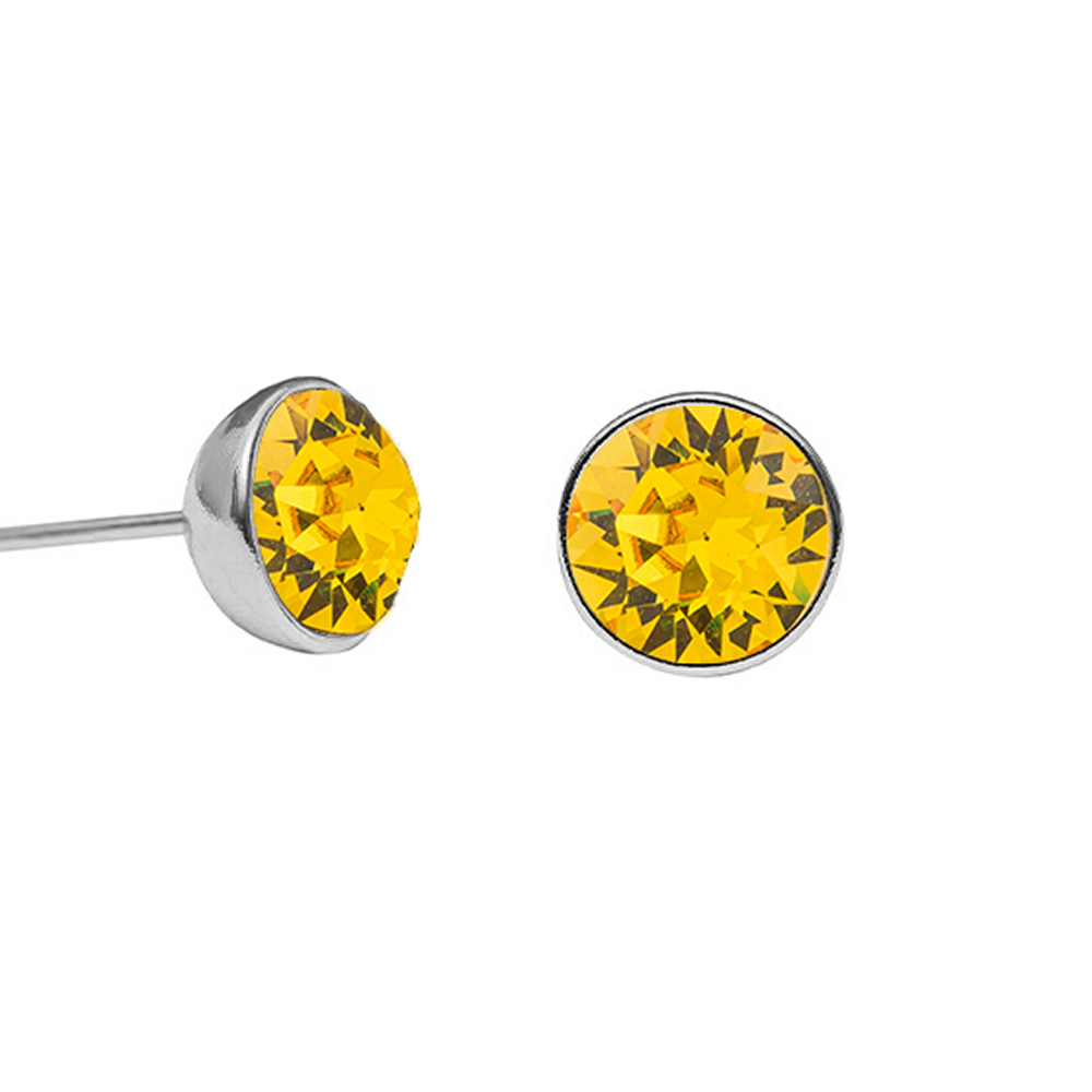 Серьги пусеты Fiore Luna Sunflower SWE298 SF S