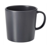 Керамическая кружка 300 мл, темно-серый
