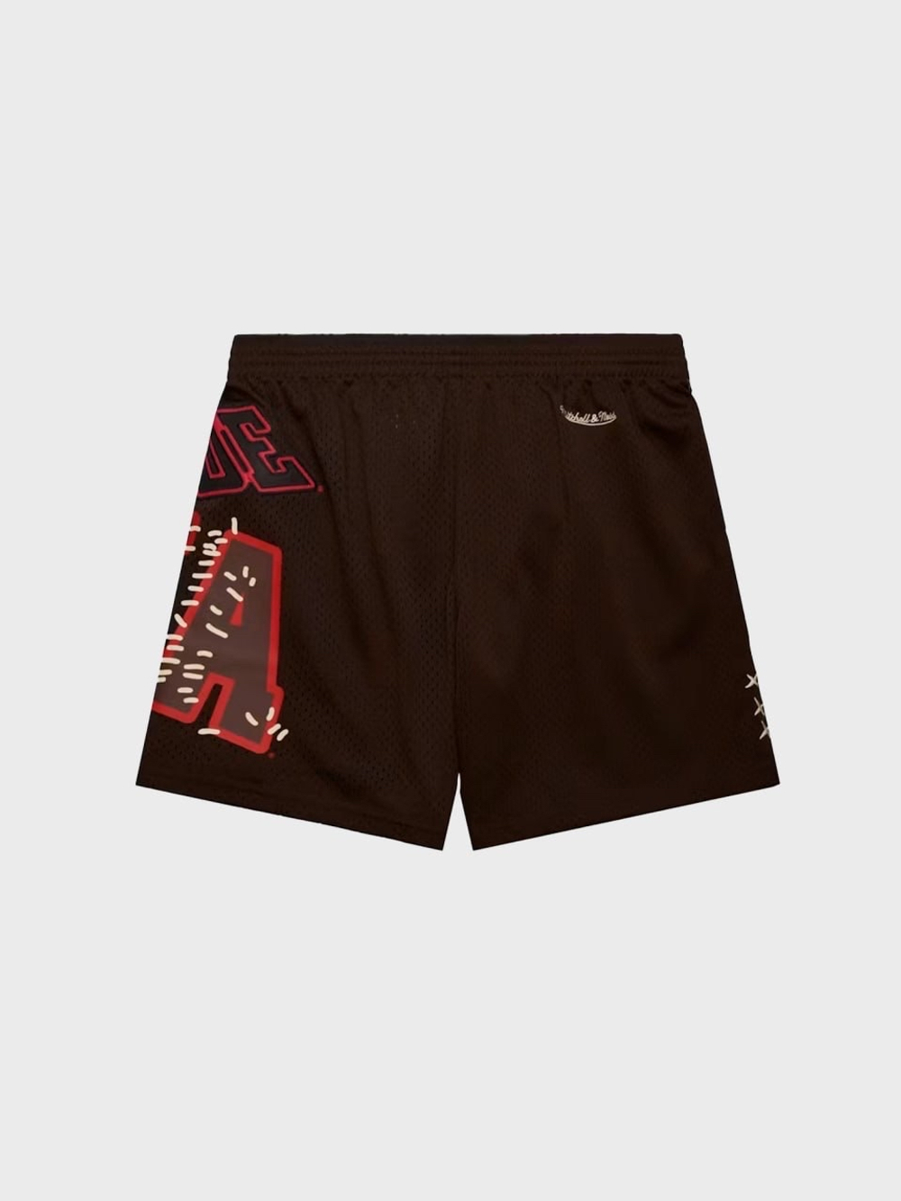 Шорты Cactus Jack Travis Scott x Mitchell & Ness Alabama Crimson Tide Basketball Brown