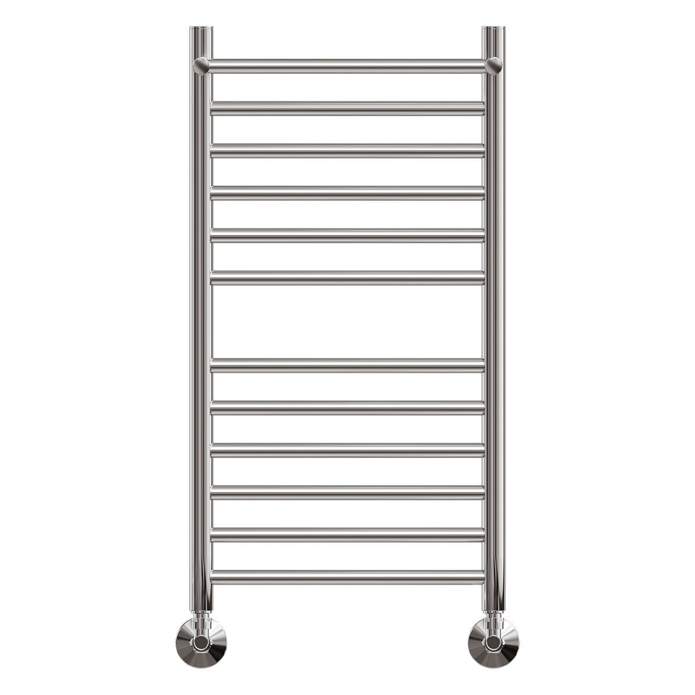 Полотенцесушитель водяной Point Аврора премиум PN10158SP П11 500x800 с полкой, хром