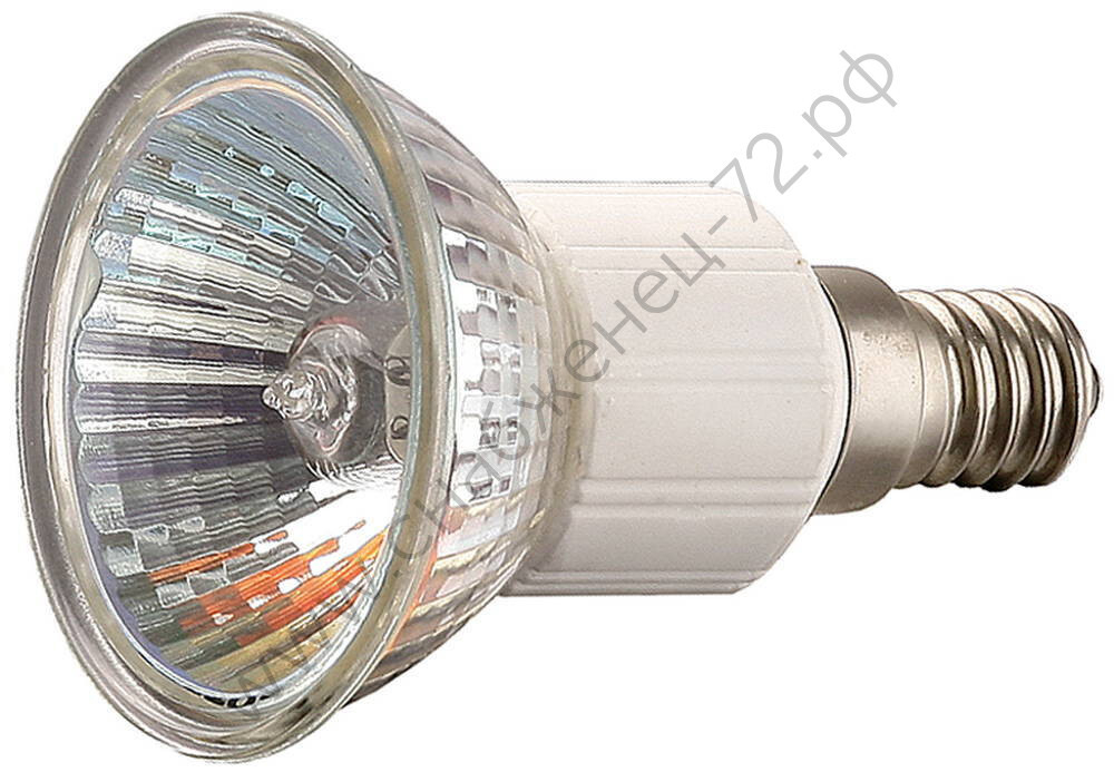 СВЕТОЗАР 50Вт E14 2700K 220В 51мм, Галогенная лампа сзащитным стеклом (SV-44835)