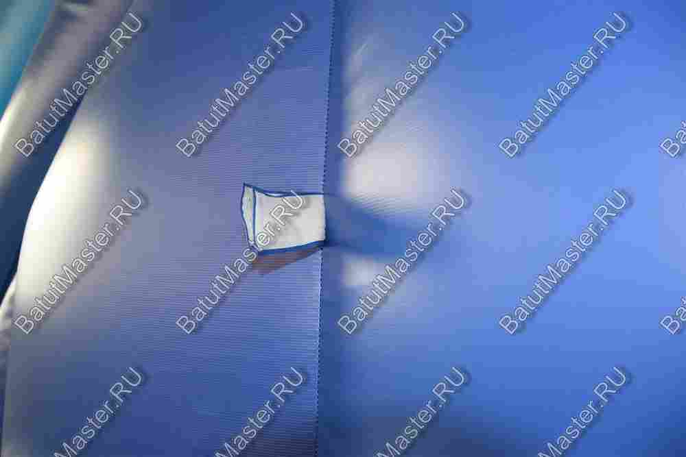 Надувная горка "Синяя тучка" размер 9*4*6 м