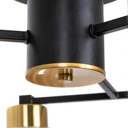 Накладная люстра Arte Lamp A7027PL-6BK