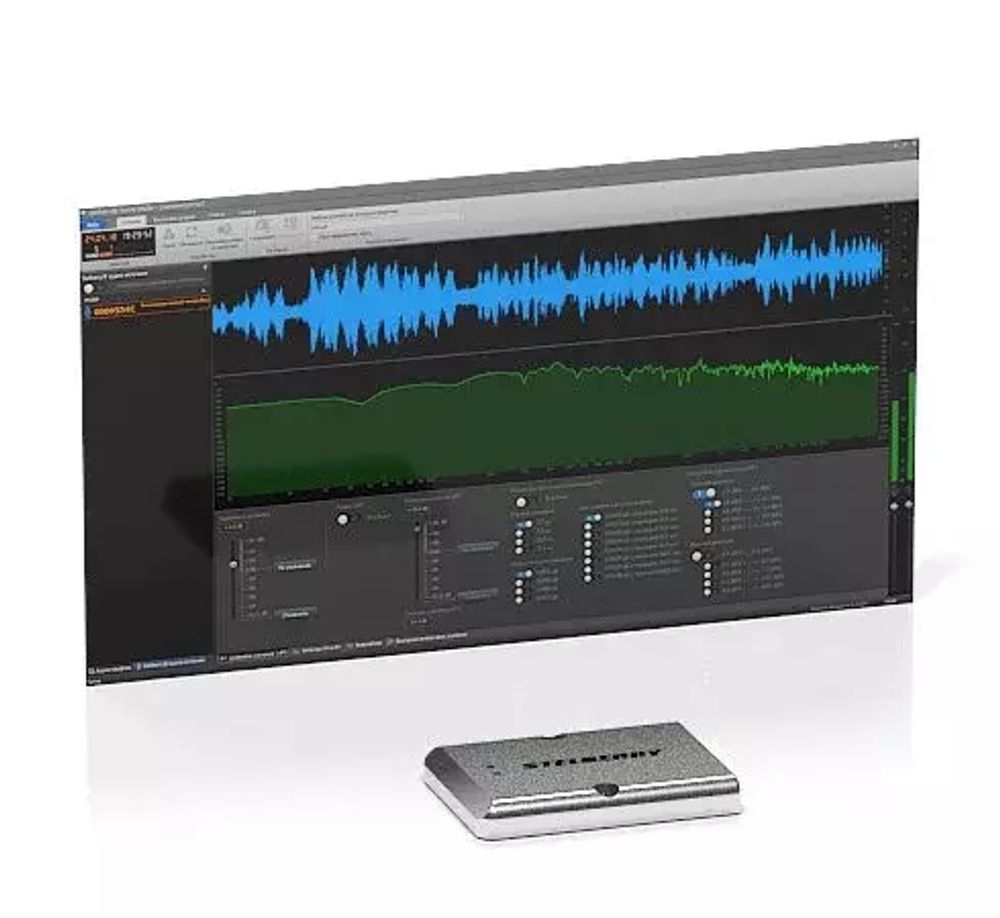 Всенаправленный цифровой микрофон для записи разговоров с аналоговым выходом и регулировкой параметров Stelberry М-100