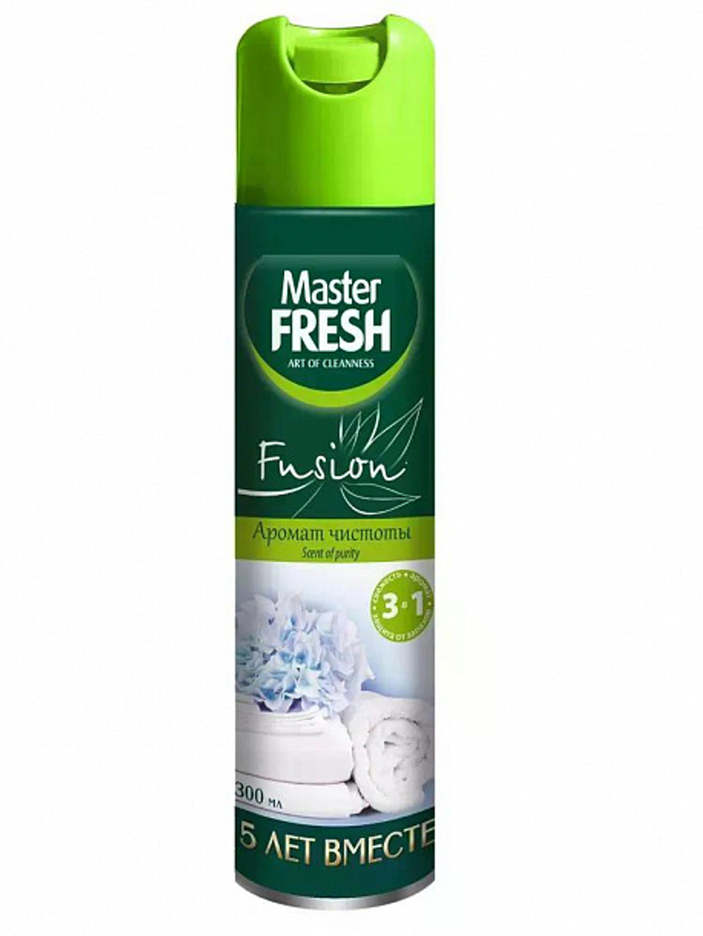 Master Fresh освежитель воздуха Аромат чистоты 300мл