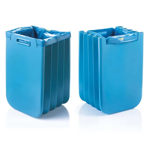 Корзина для белья складная Eco Packly зеленая