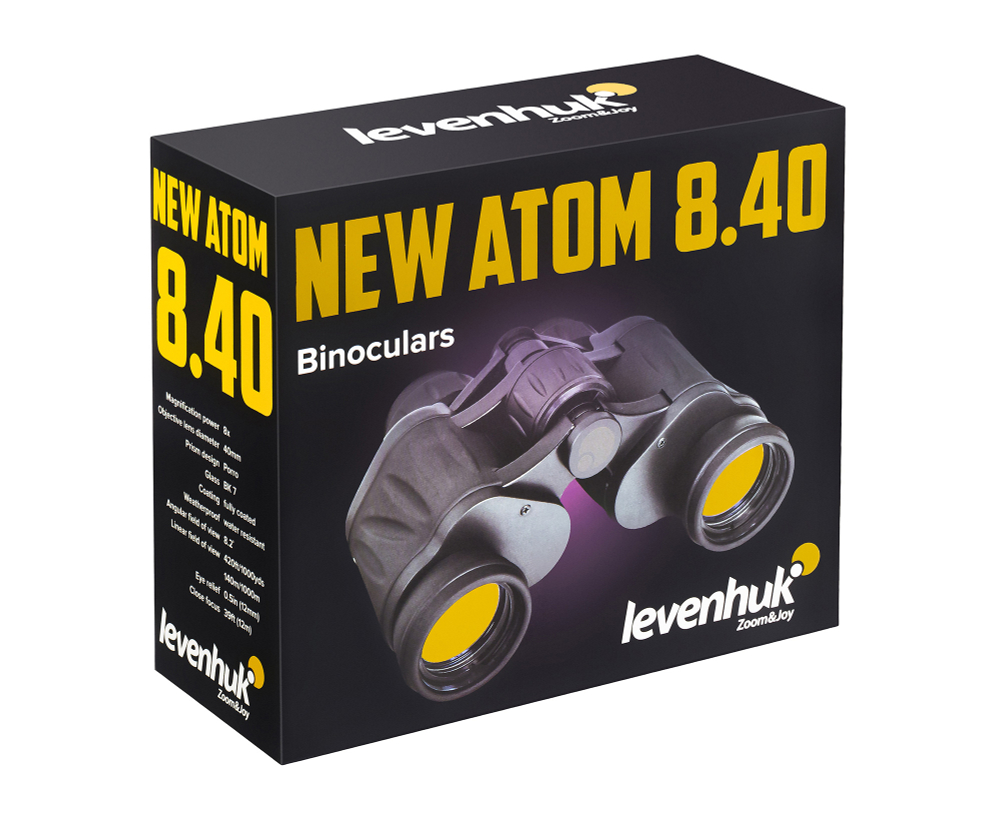 Бинокль Levenhuk New Atom 8x40
