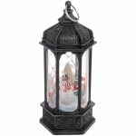 Сувенир с подсветкой «Лампа - Зимняя симфония» 5*6*13 см, Чёрный