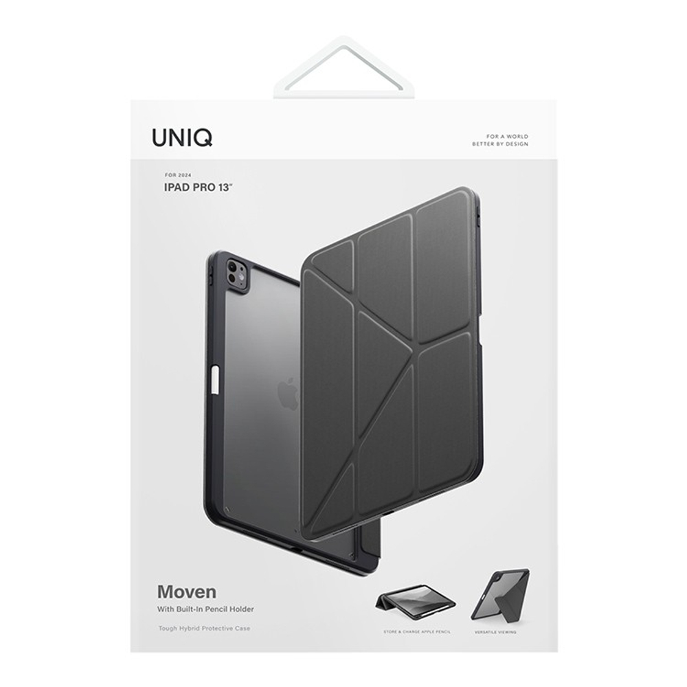 Чехол Uniq для iPad Pro 13 (2024/25 Moven Grey