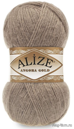 Пряжа Angora Gold, 100г, 550м, 20%шерсть,80%акрил (цена за 1 шт)