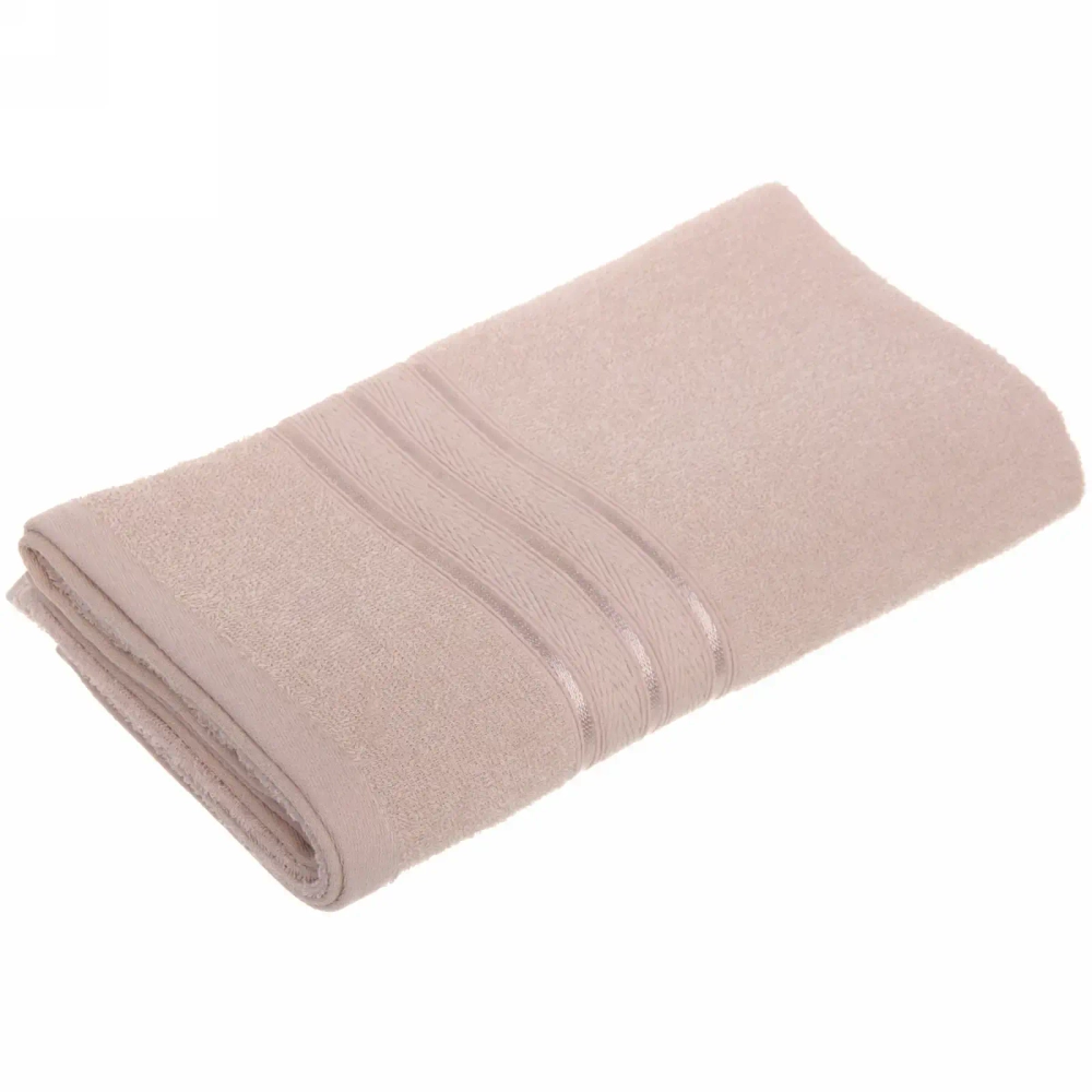 Полотенце махровое 70*120см «Comfort» цвет бежевый 04000 плотность 300гр/м2