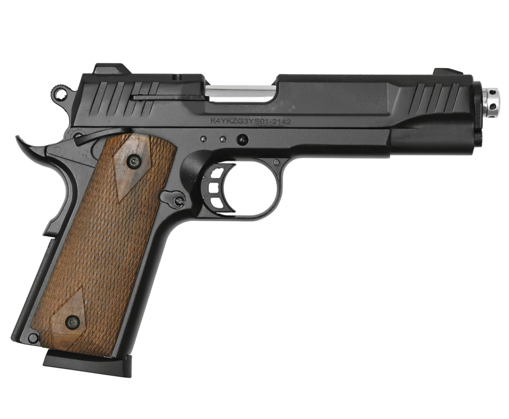 Сигнальный пистолет мод. К 1911 KURS черный матовый кал. 5.5 мм.