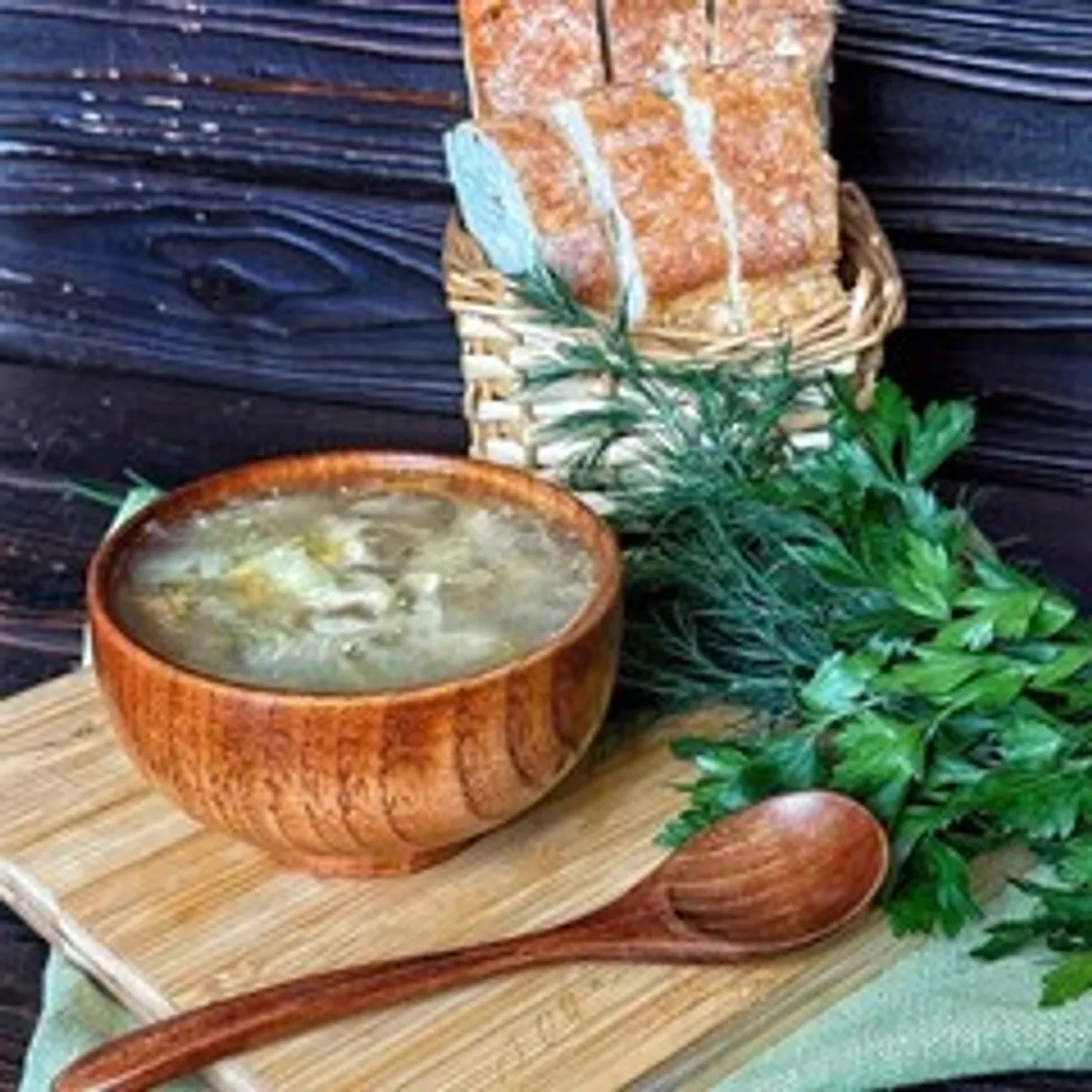 Щи с курицей разогрев — готовые щи из квашеной капусты в кастрюле. Ароматные щи с курицей для всей семьи.
