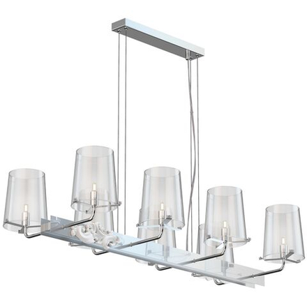 Люстра подвесная Maytoni Landmark MOD040PL-08CH