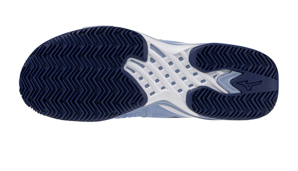 Женские Кроссовки теннисные Mizuno Wave Exceed Tour 6 CC - небесный