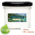 Свеча туристическая от комаров и мошек 120 мл, длительного горения