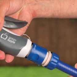 GWHM20-040 GREEN APPLE Пистолет-распылитель, пластик, регулируемая латунная форсунка, 3 режима | Аксессуары для полива Green Apple