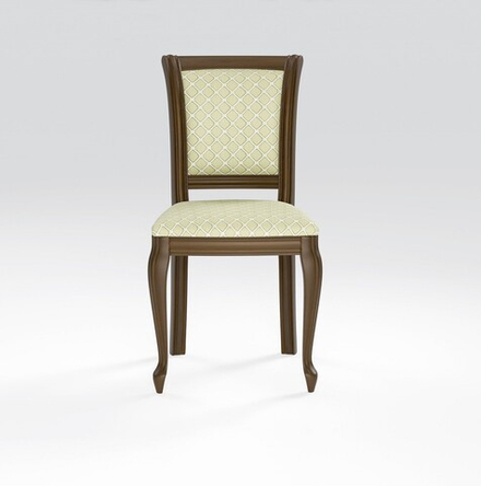 Стул Аврора Кабриоль, Орех тёмный, ткань Призма 37/1