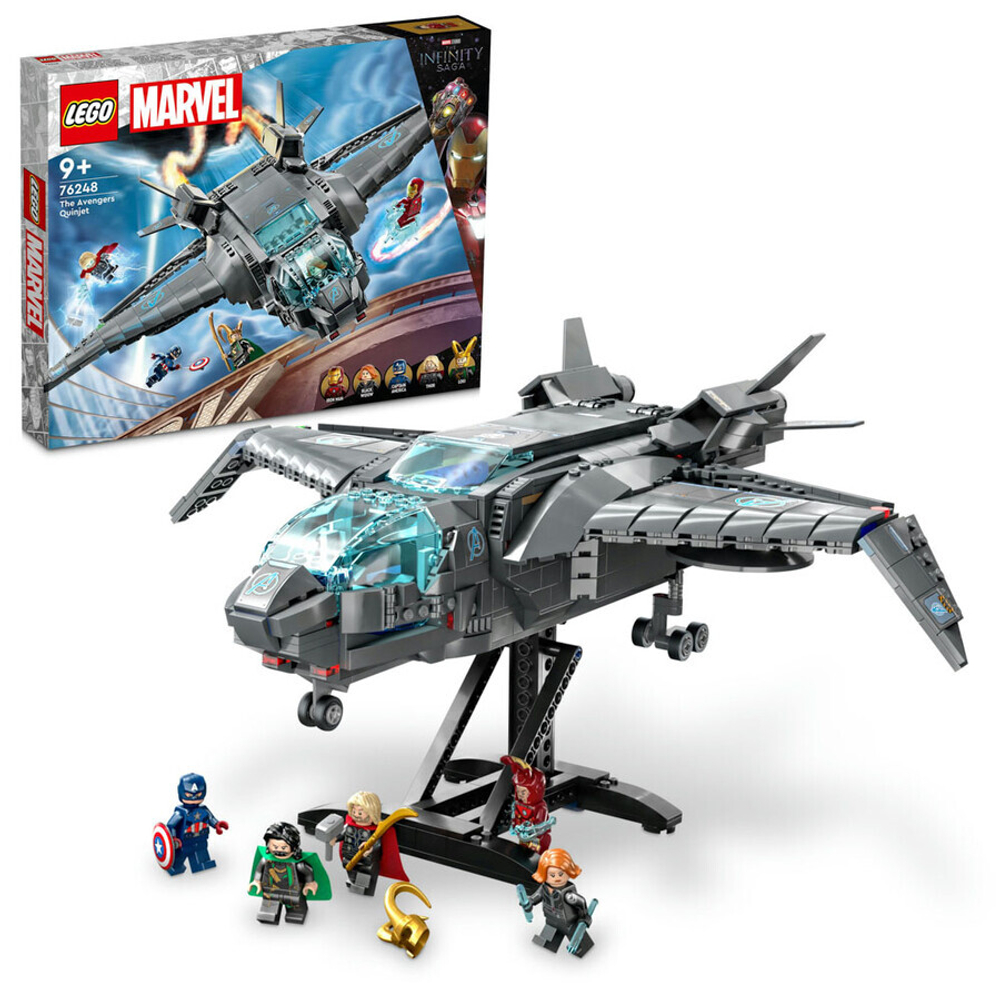 Конструктор LEGO Marvel 76248 Квинджет Мстителей