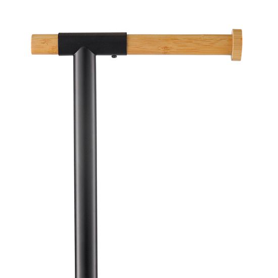 Держатель для туалетной бумаги с ершиком mats, черный