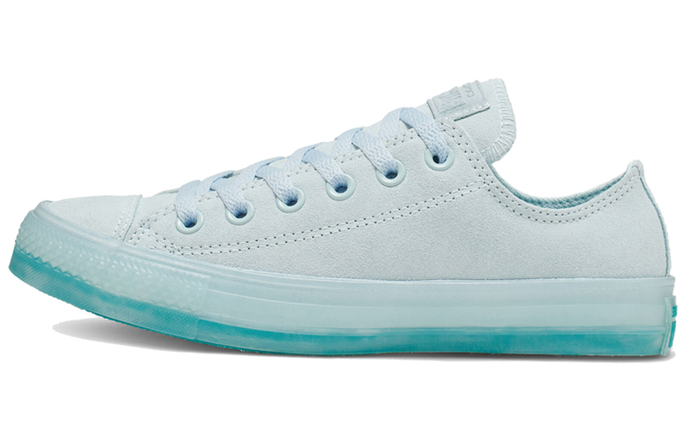 Converse All Star Get Tubed Anti-Slip Wear-Resistant Lightweight Low Canvas Shoes Light Blue