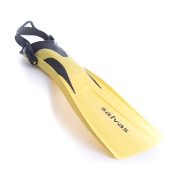 Ласты для плавания SALVAS Hazard Plus Fin BA160MLGGSTS, размер M/L, желтые