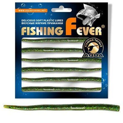 Мягкая приманка червь FishingFever EEL 12,0cm,3,0g,уп 6 шт